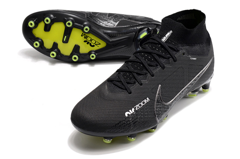 Nike Air Zoom Mercurial Superfly 9 Elite AG Football Boots - Black