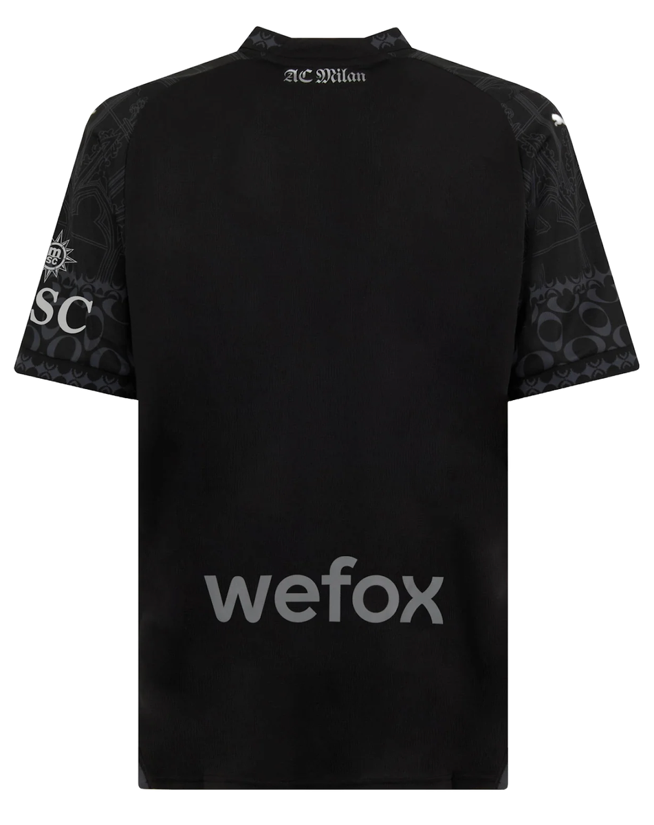 AC Milan X Pleasures 23/24 Stadium Men's Dark Shirt
