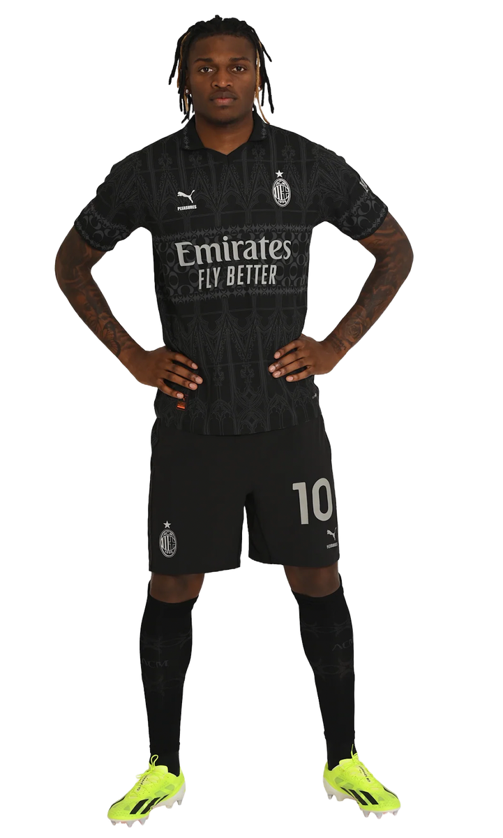 AC Milan X Pleasures 23/24 Stadium Men's Dark Shirt