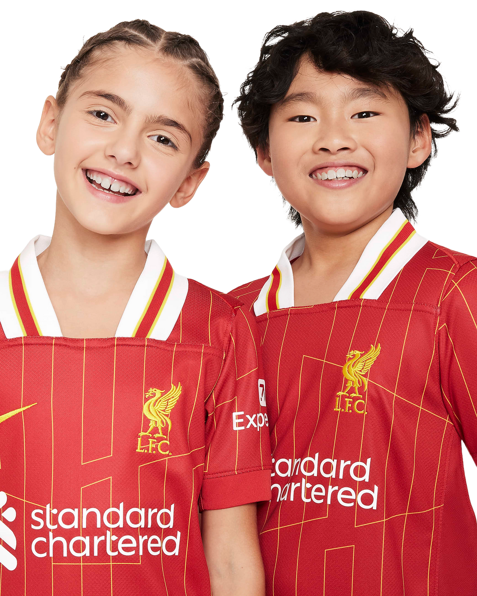 Liverpool 24/25 Kid's Home Shirt and Shorts