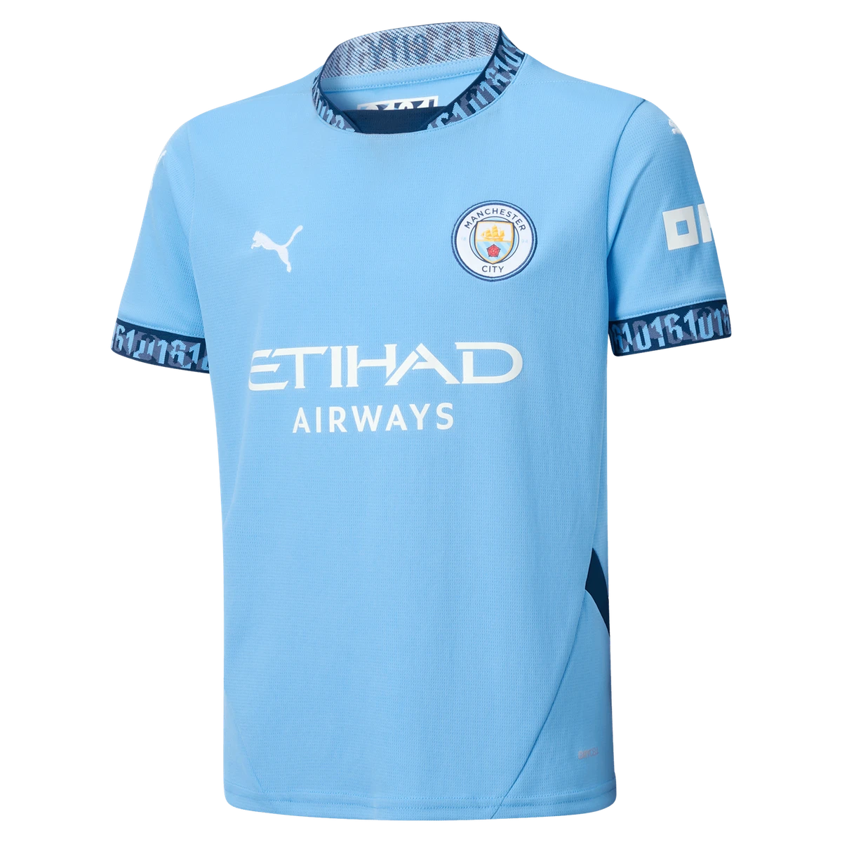 Manchester City 24/25 Kid's Home Shirt and Shorts