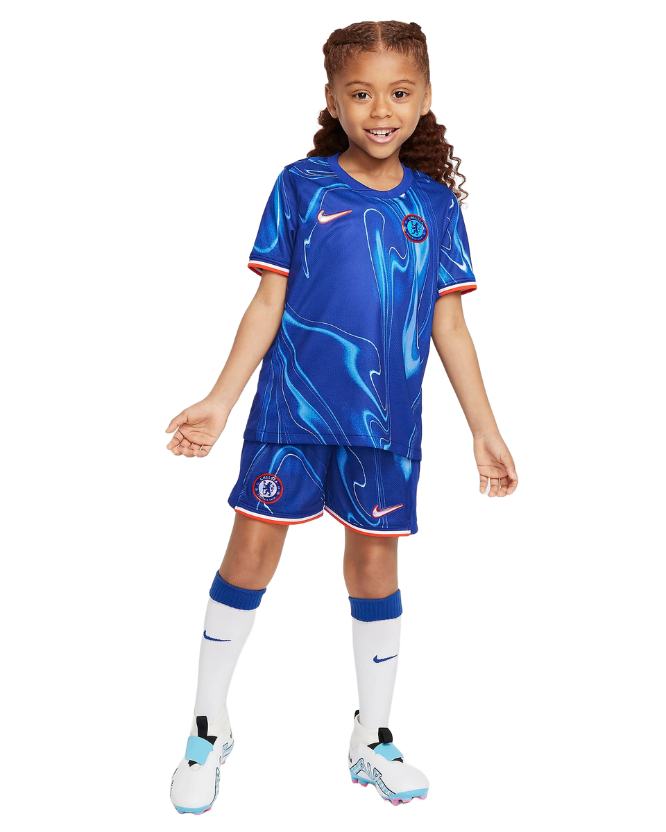 Chelsea 24/25 Kid's Home Shirt and Shorts
