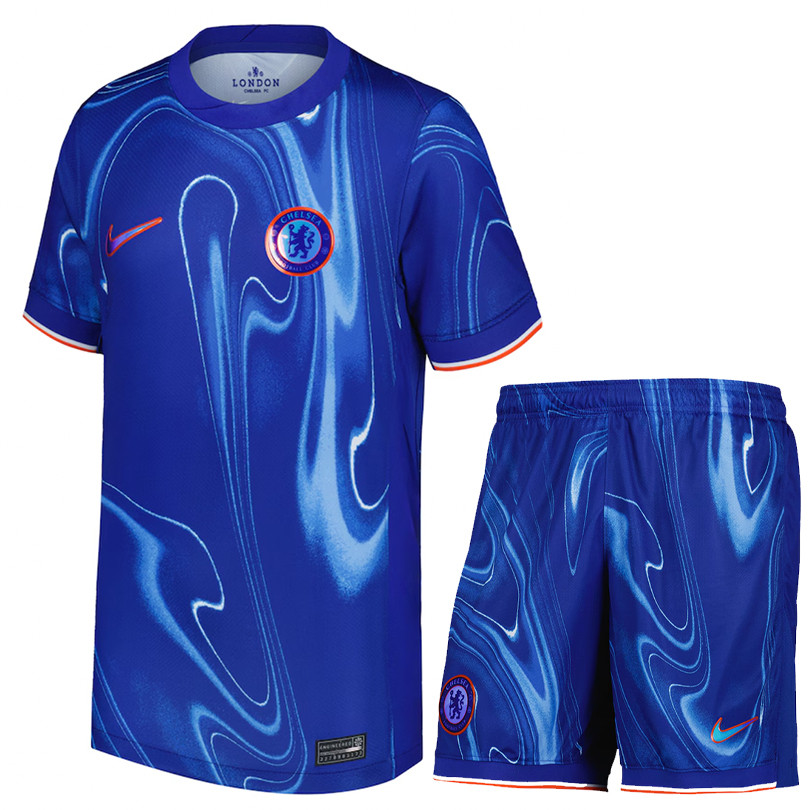 Chelsea 24/25 Kid's Home Shirt and Shorts