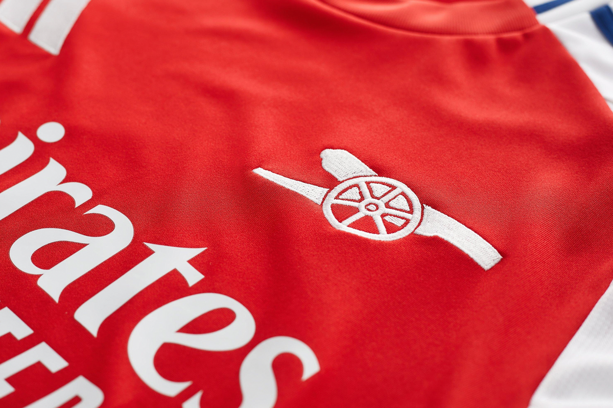 SAKA #7 Arsenal 24/25 Men's Home Long Sleeve Shirt - Arsenal Font