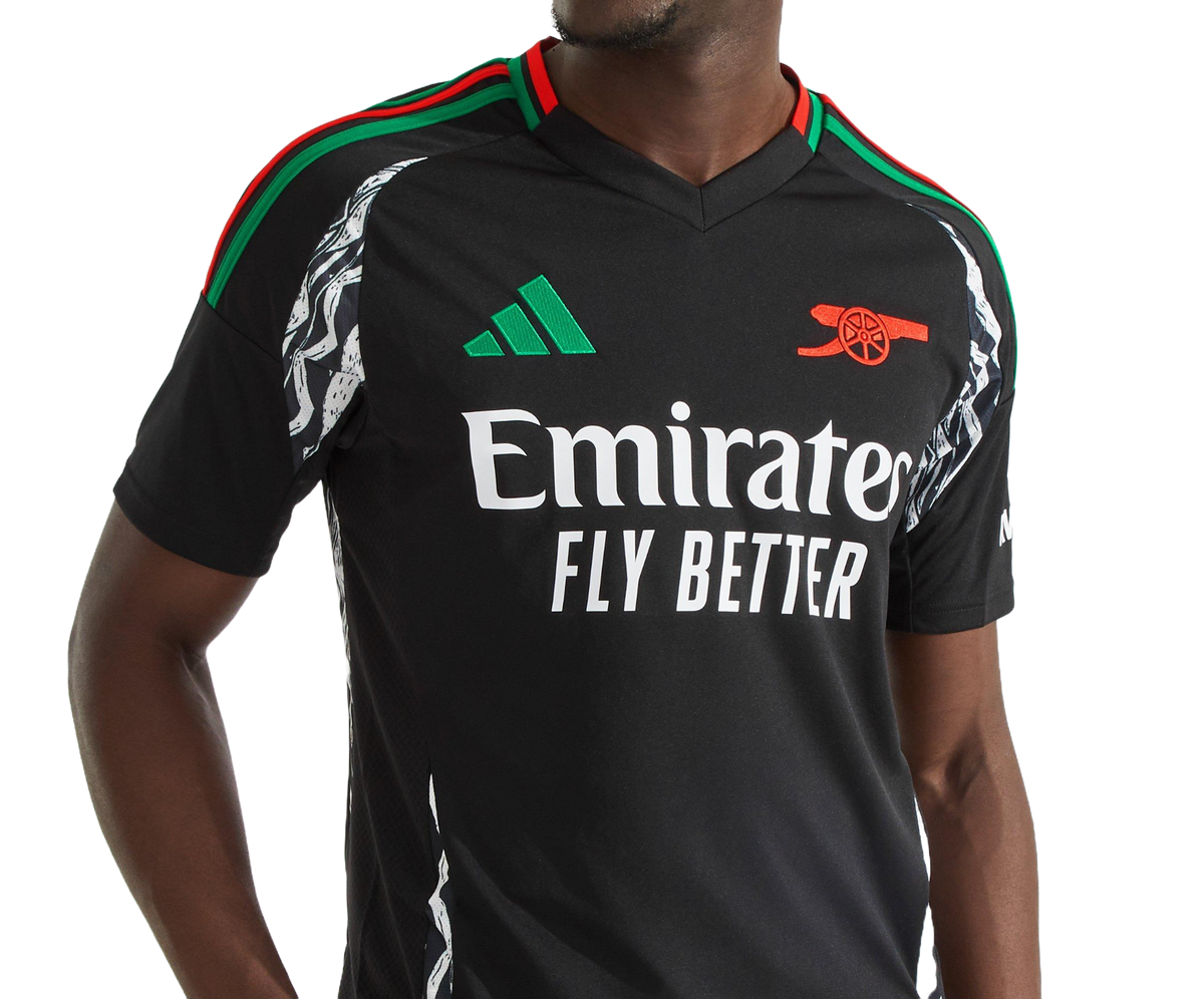 RICE #41 Arsenal 24/25 Stadium Men's Away Shirt - PL Font