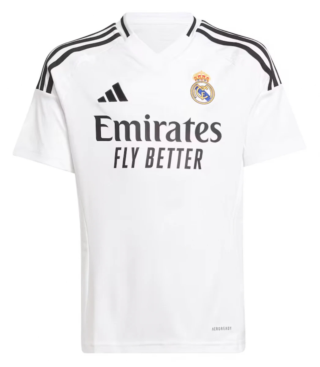 VINI JR #7 Real Madrid 24/25 Kid's Home Shirt and Shorts