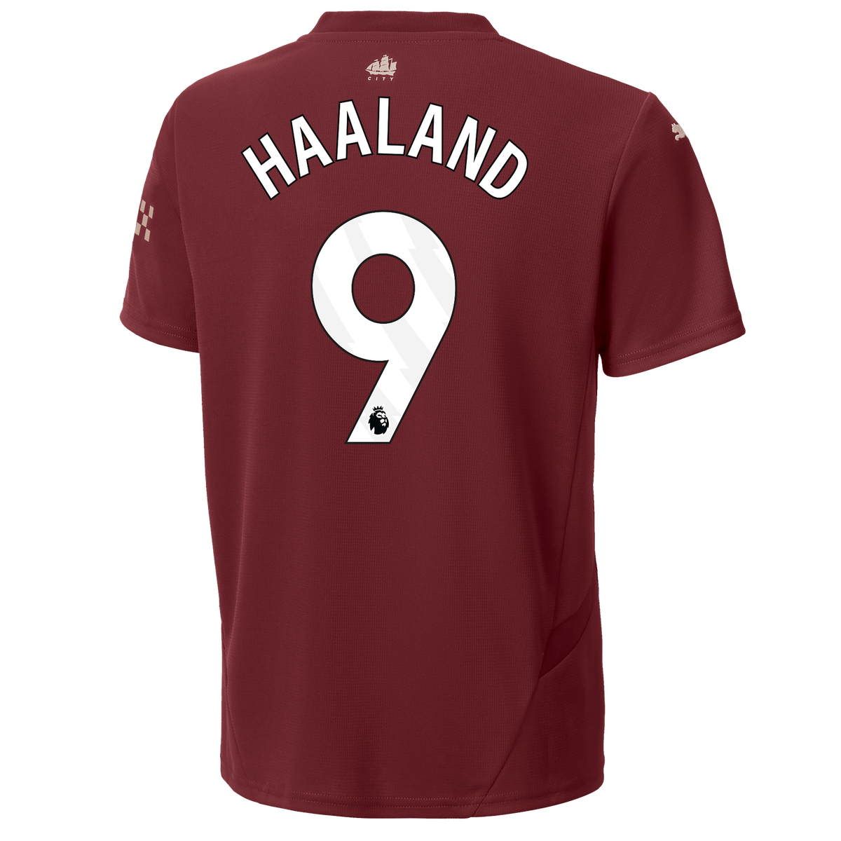 HAALAND #9 Manchester City 24/25 Kid's Third Shirt and Shorts - PL Font
