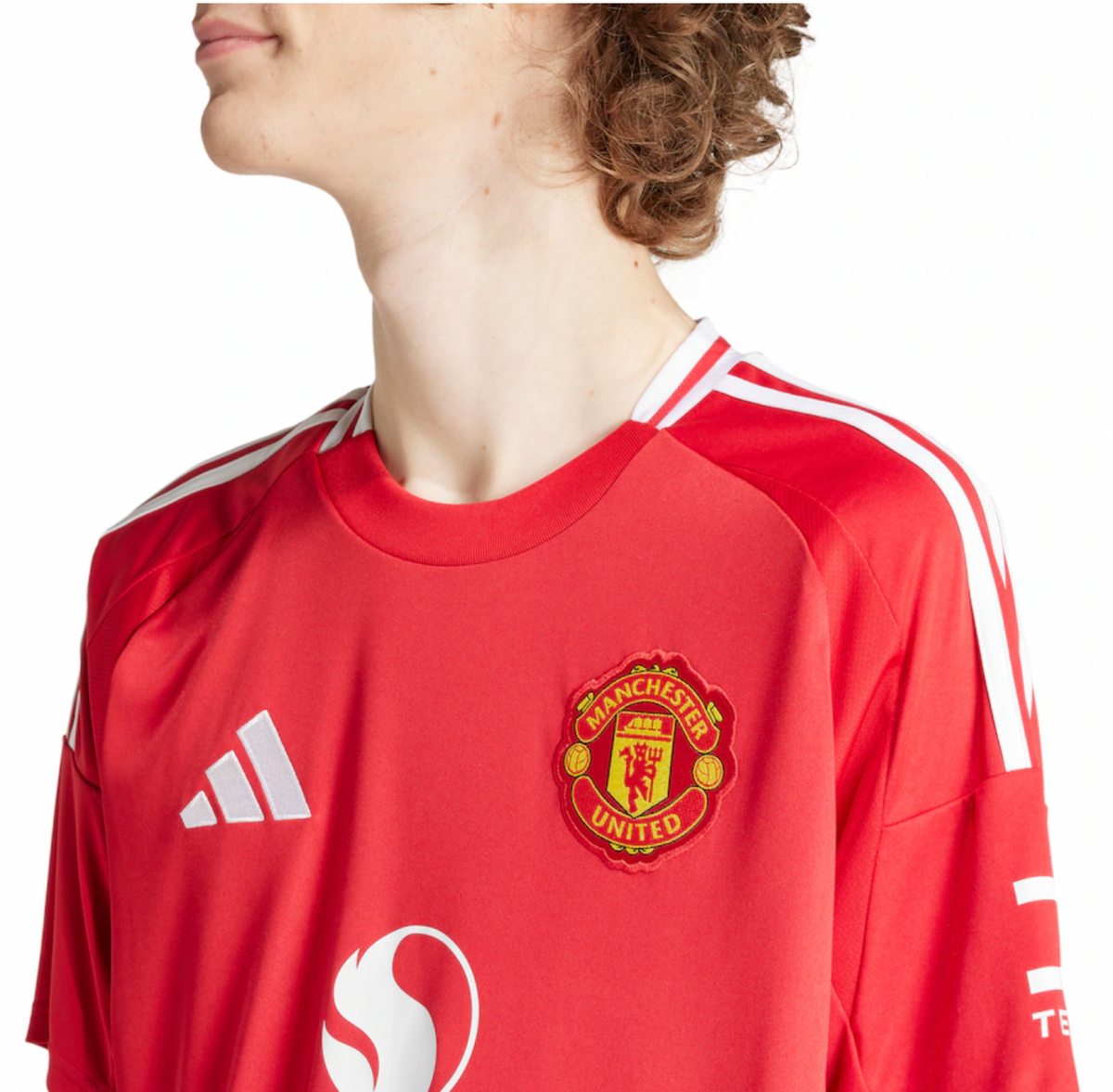 B.FERNANDES #8 Manchester United 24/25 Stadium Men's Home Shirt - Man United Font