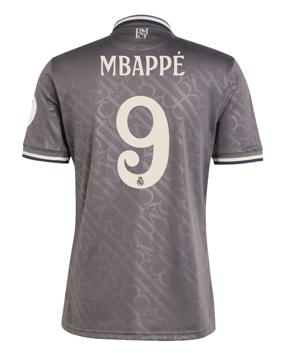 MBAPPÉ #9 Real Madrid 24/25 Stadium Men's Third Shirt