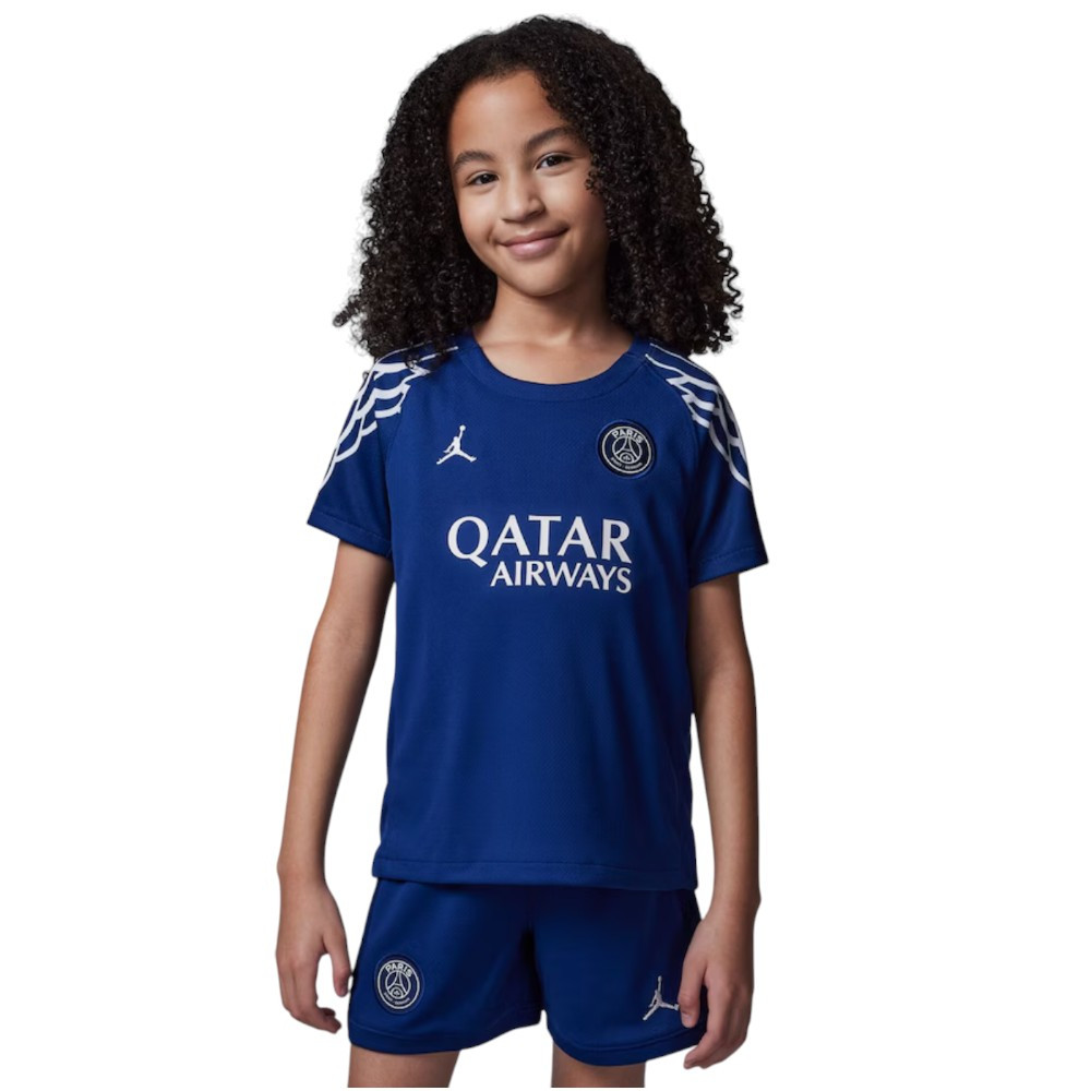 Paris Saint-Germain 24/25 Kid's Fourth Shirt and Shorts