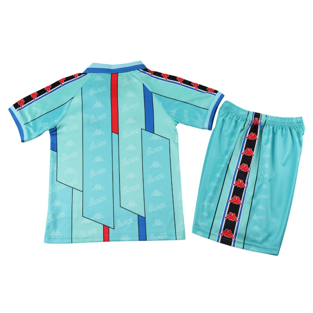 Barcelona 96/97 Kid's Away Retro Mini-Kit