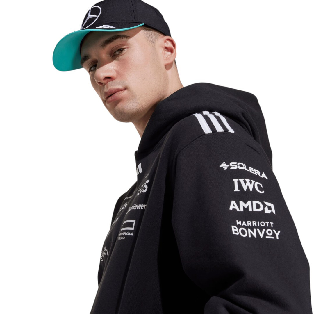 Mercedes-AMG 2025 Black Team Hoodie