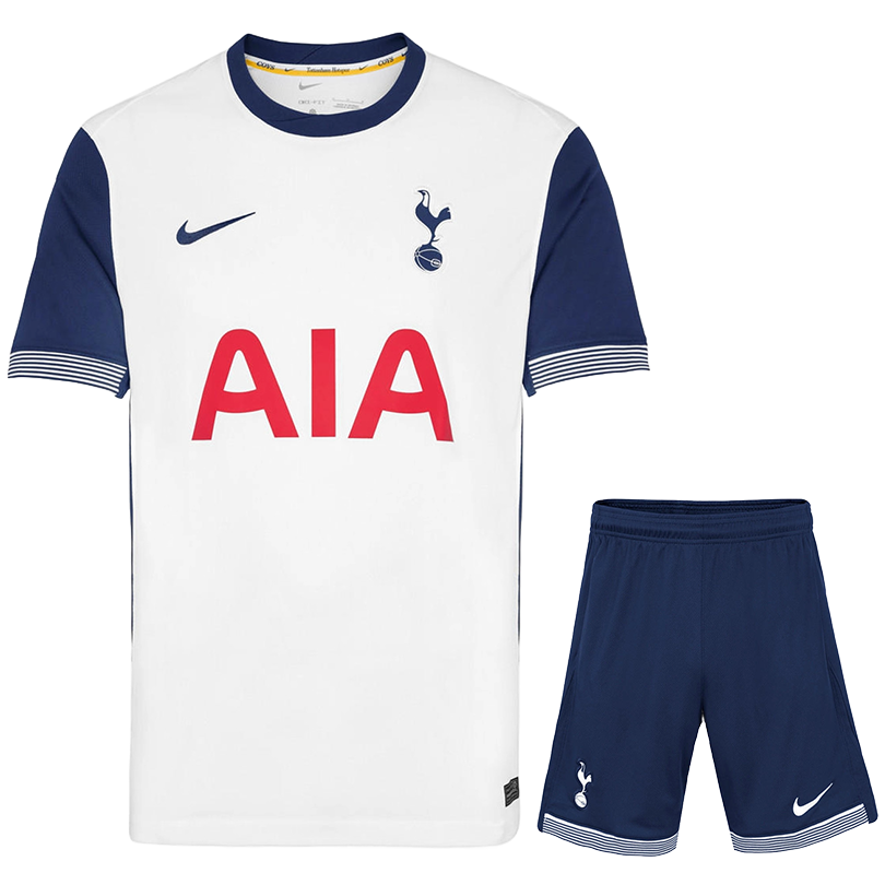 Europa League Winners Tottenham 24/25 Kid's Home Shirt and Shorts