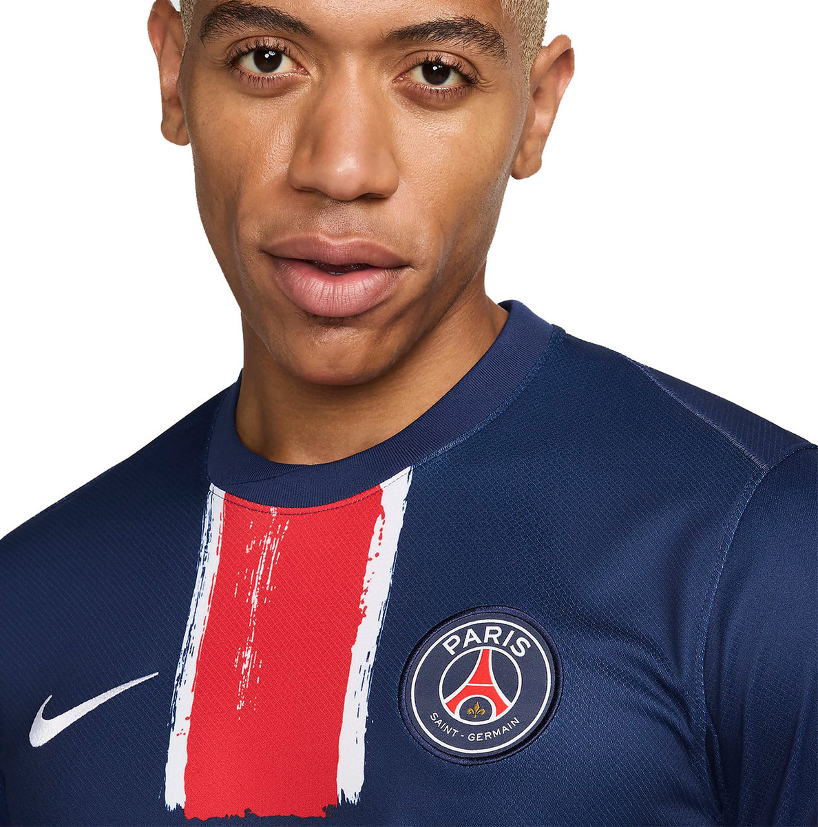 CHAMPIONS OF EUROPE #25 Paris Saint-Germain 24/25 Stadium Men's Home Shirt