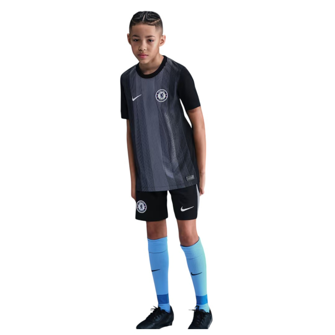 Chelsea 25/26 Kid's Home Goalkeeper Mini-Kit