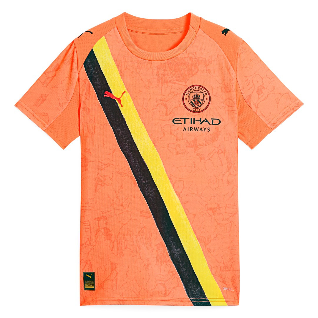 Manchester City KidSuper 25/26 Kid's Home Goalkeeper Mini-Kit