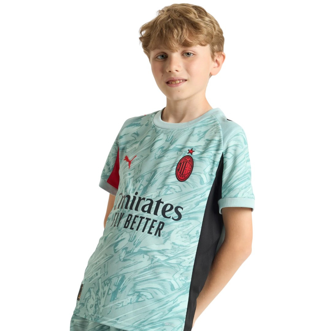 AC Milan 25/26 Kid's Home Goalkeeper Mini-Kit