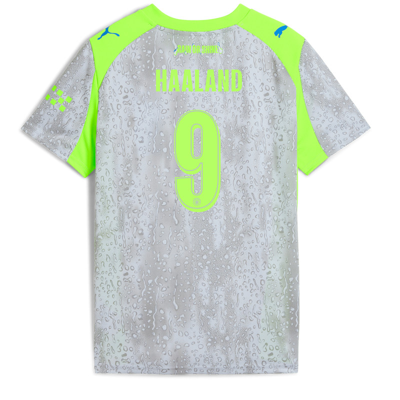 HAALAND #9 Manchester City 25/26 Stadium Men's Third Shirt - Man City Font