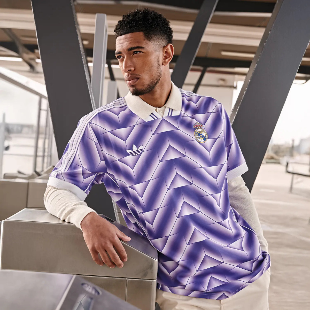 Real Madrid 25/26 Men's Originals LFSTLR Purple Shirt