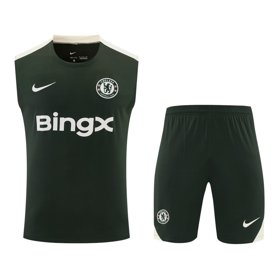 Chelsea 25/26 Men's Green Traning Tank Top