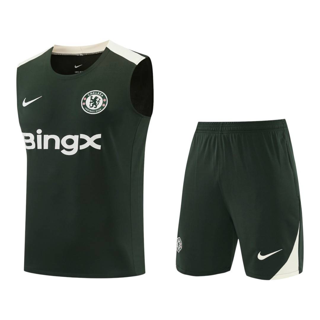 Chelsea 25/26 Men's Green Traning Tank Top