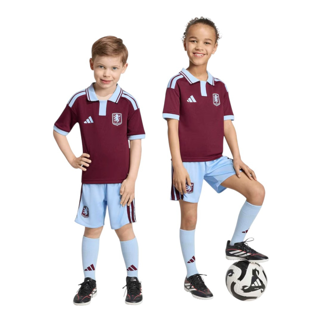 Aston Villa 26/27 Kid's Home Set