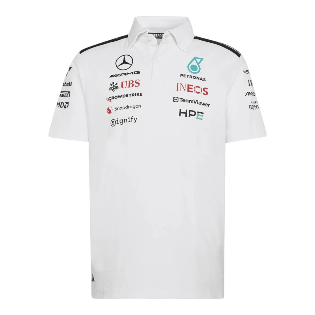 Mercedes-AMG 2026 White Team Polo