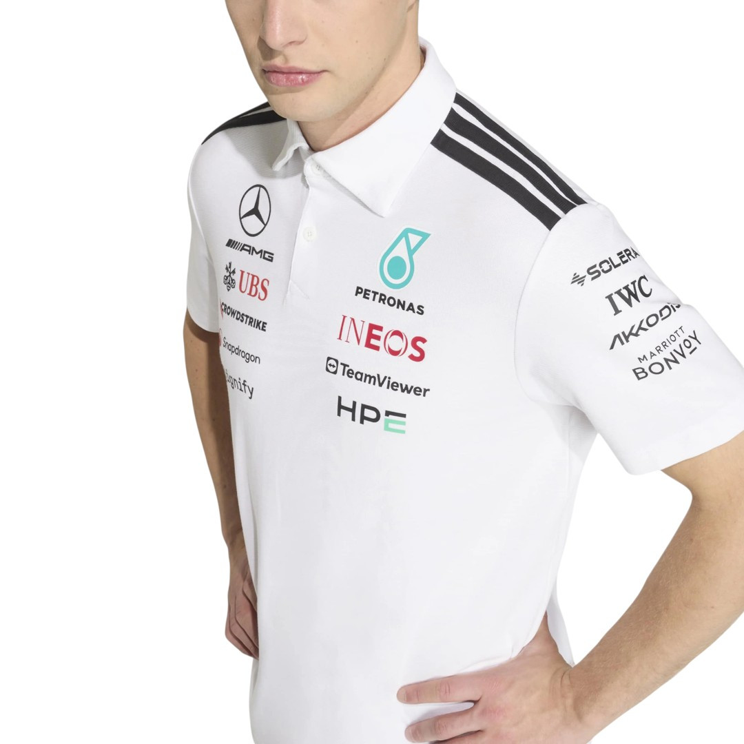 Mercedes-AMG 2026 White Team Polo