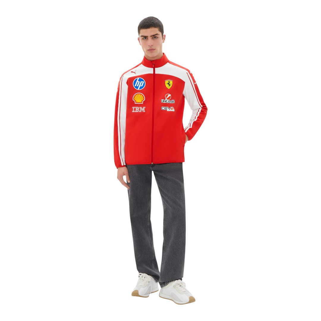 Scuderia Ferrari 2026 Red Team Softshell Jacket