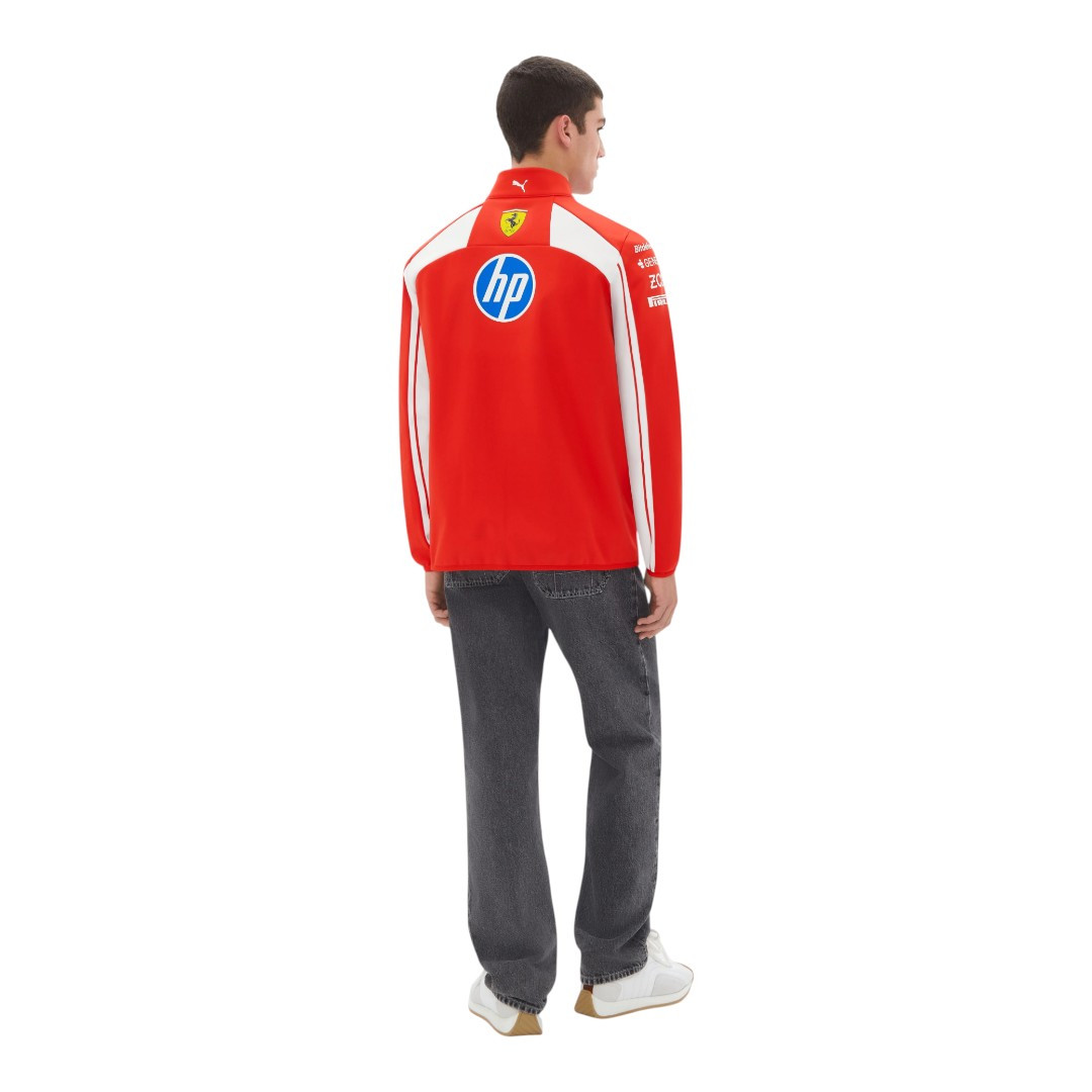 Scuderia Ferrari 2026 Red Team Softshell Jacket