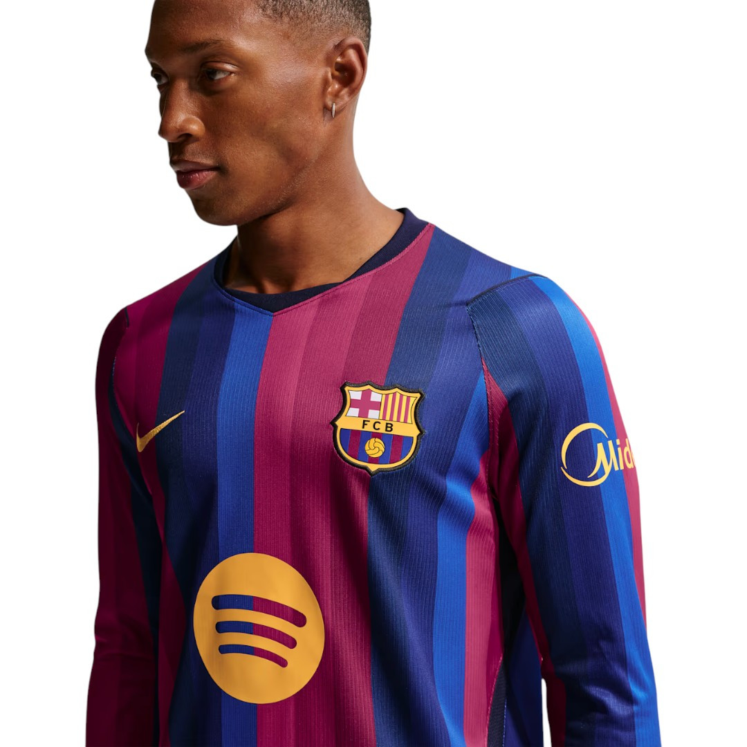 Barcelona 26/27 Men's Home Long Sleeve Shirt