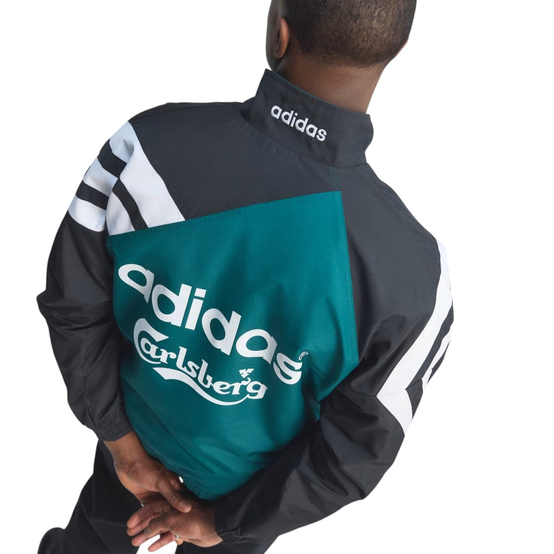 Liverpool 95/96 Bringback Men's Green Windbreaker