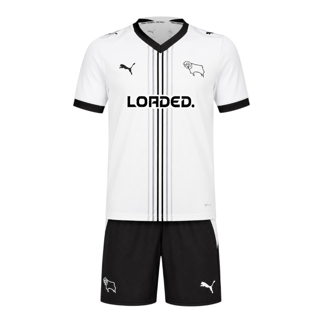 Derby County 26/27 Kid's Home Set