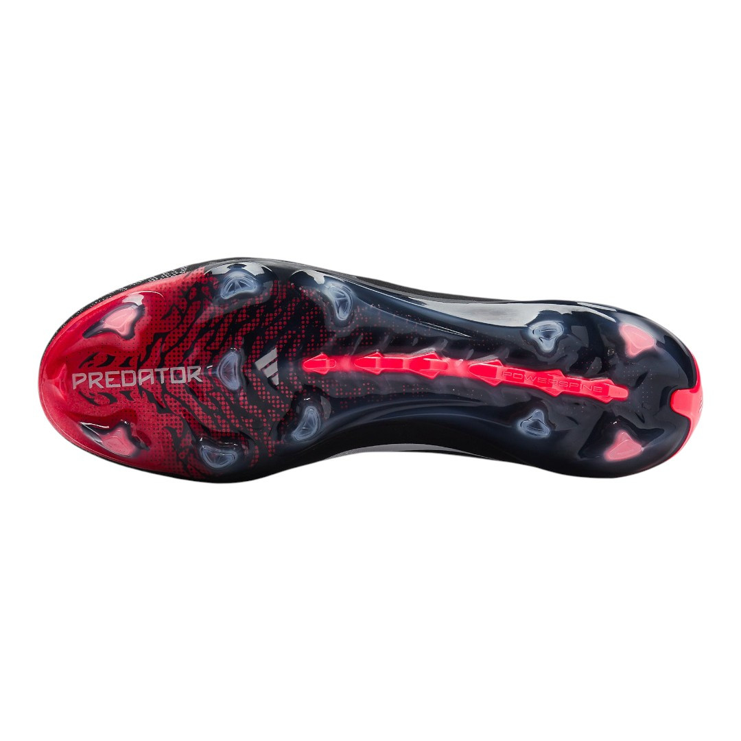 Predator Elite FG - Black/White/Red