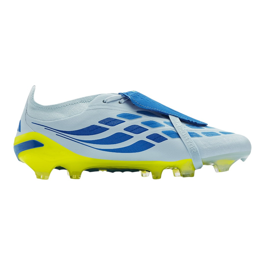 Predator Elite FG Fold-Over Tongue - Light Blue/Yellow