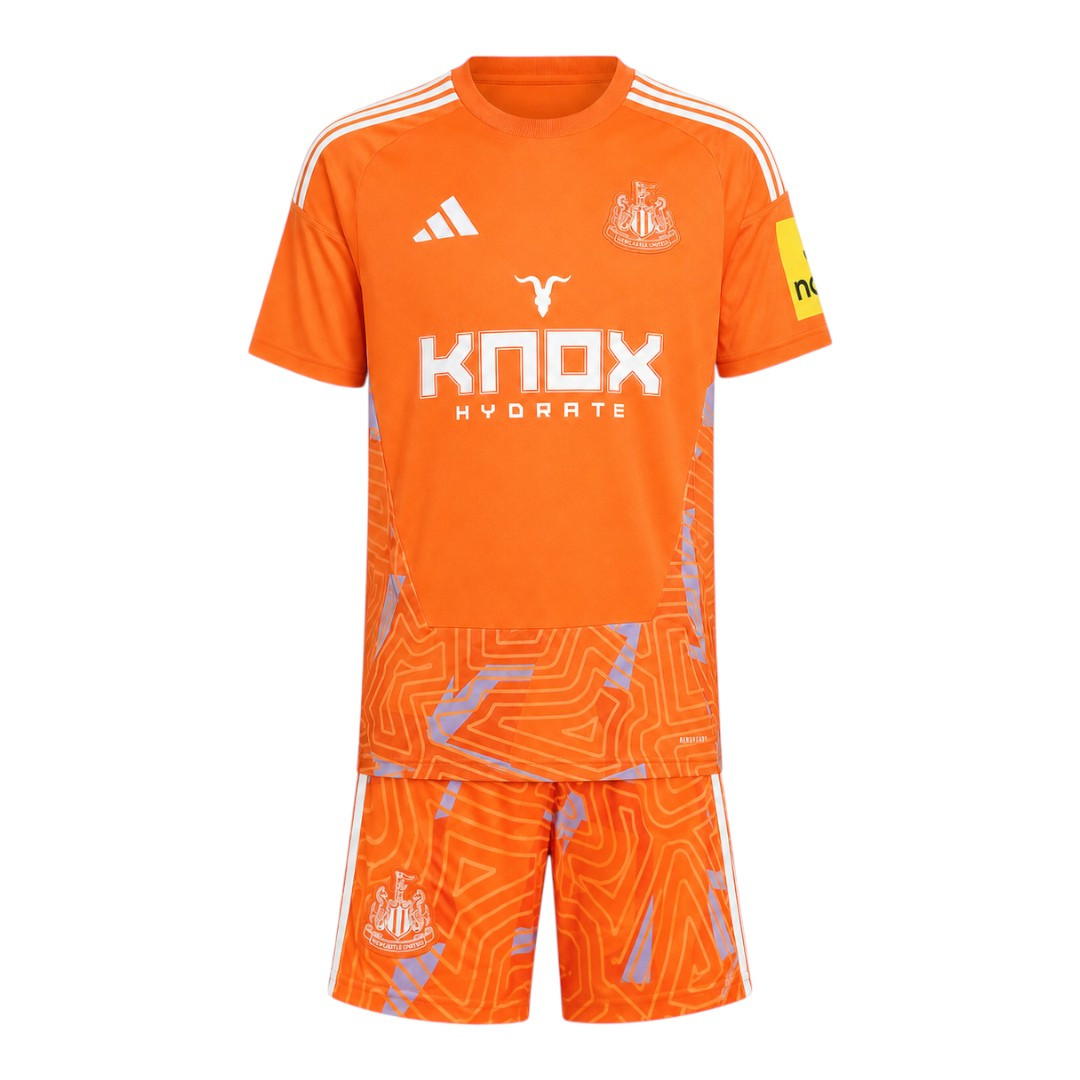 Newcastle United 26/27 Kid's Orange Goalkeeper Set