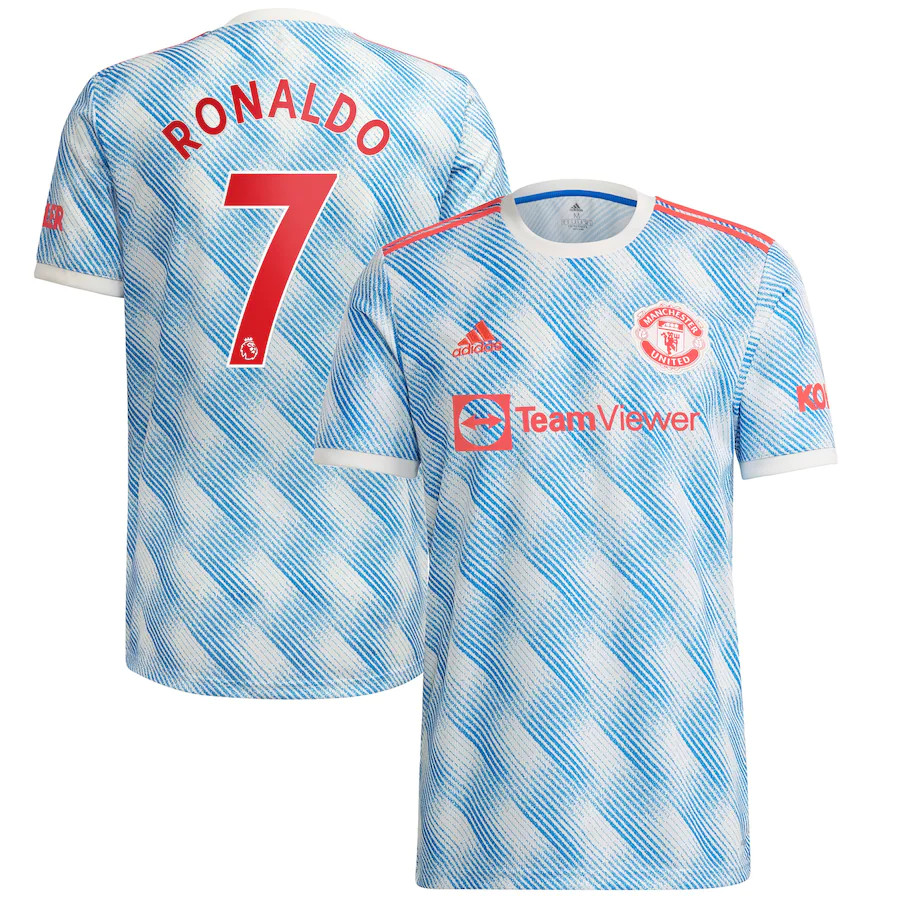 RONALDO #7 Men's 21/22 Stadium Manchester United Away Shirt