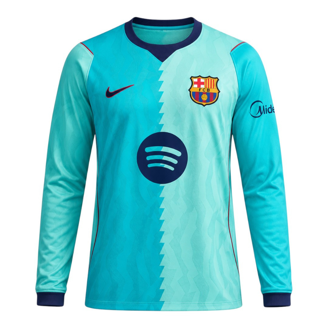 Barcelona 26/27 Men's Third Long Sleeve Shirt