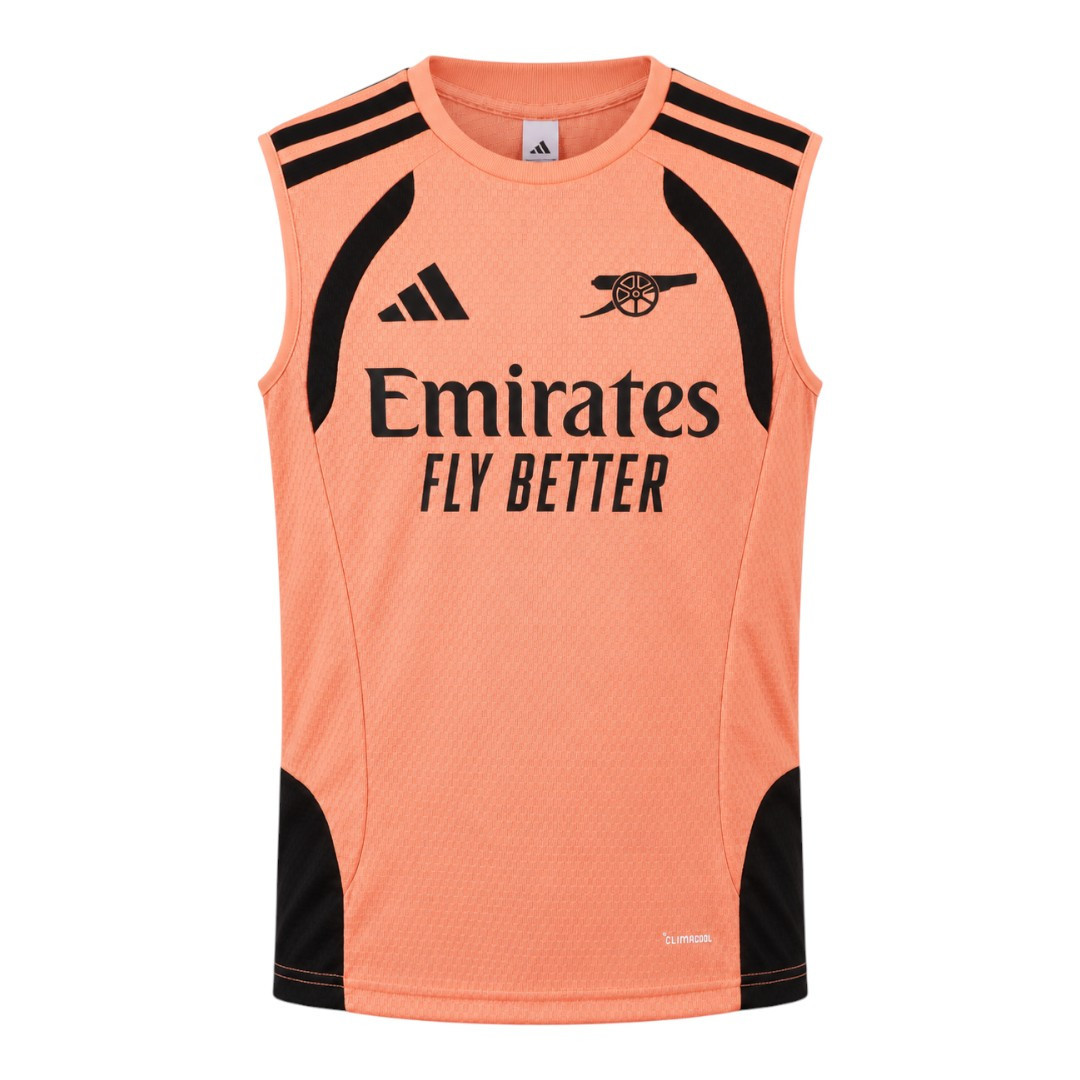 Arsenal 26/27 Men's Orange Tiro Training Sleeveless Shirt
