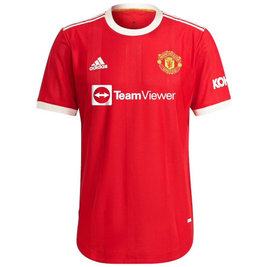 B.FERNANDES #18 Men's 21/22 Authentic Manchester United Home Shirt