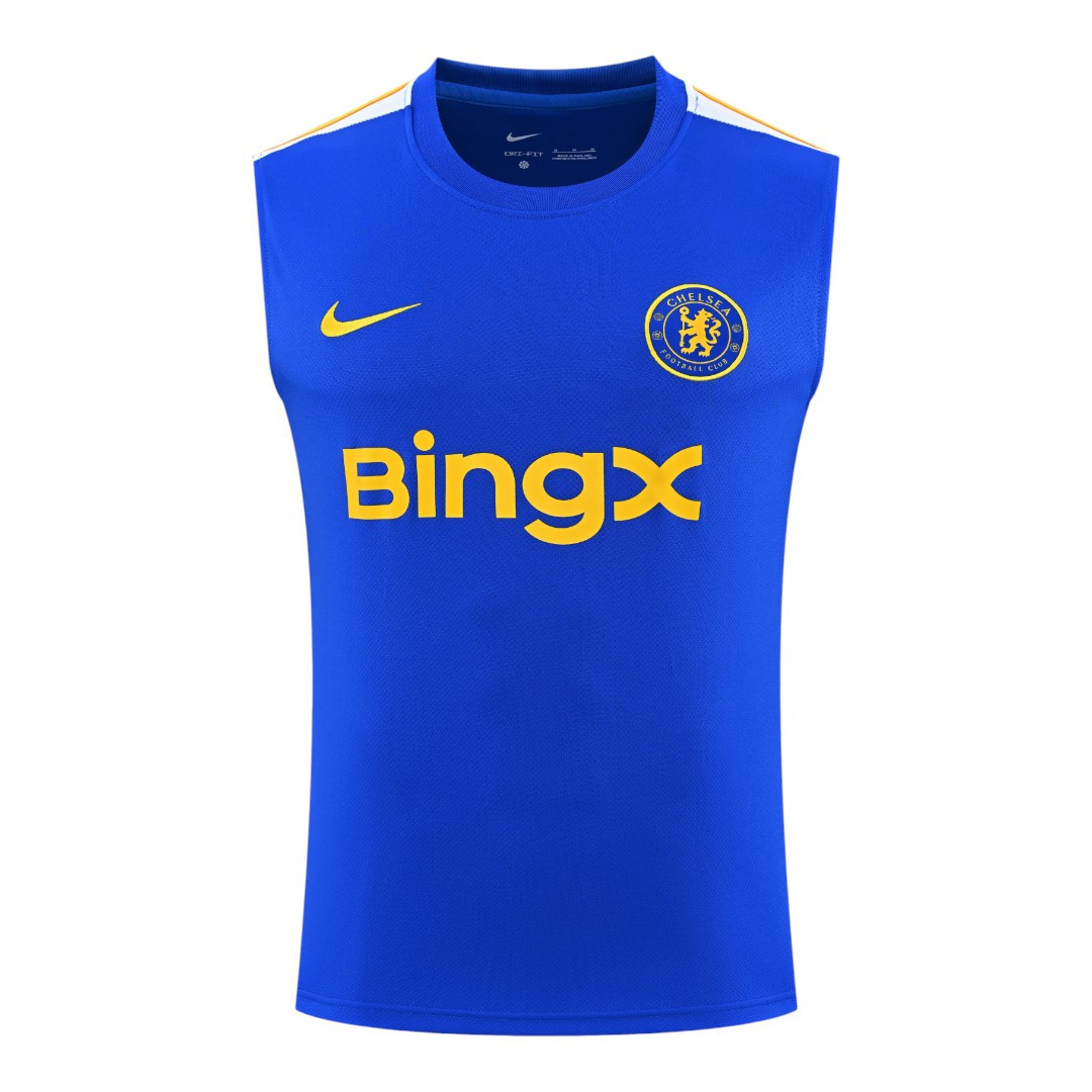 Chelsea 26/27 Men's Blue Strike Training Sleeveless Shirt