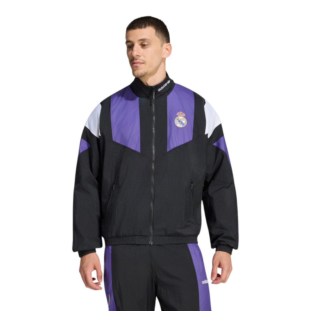 Real Madrid 26/27 Men's EQT Black Jacket