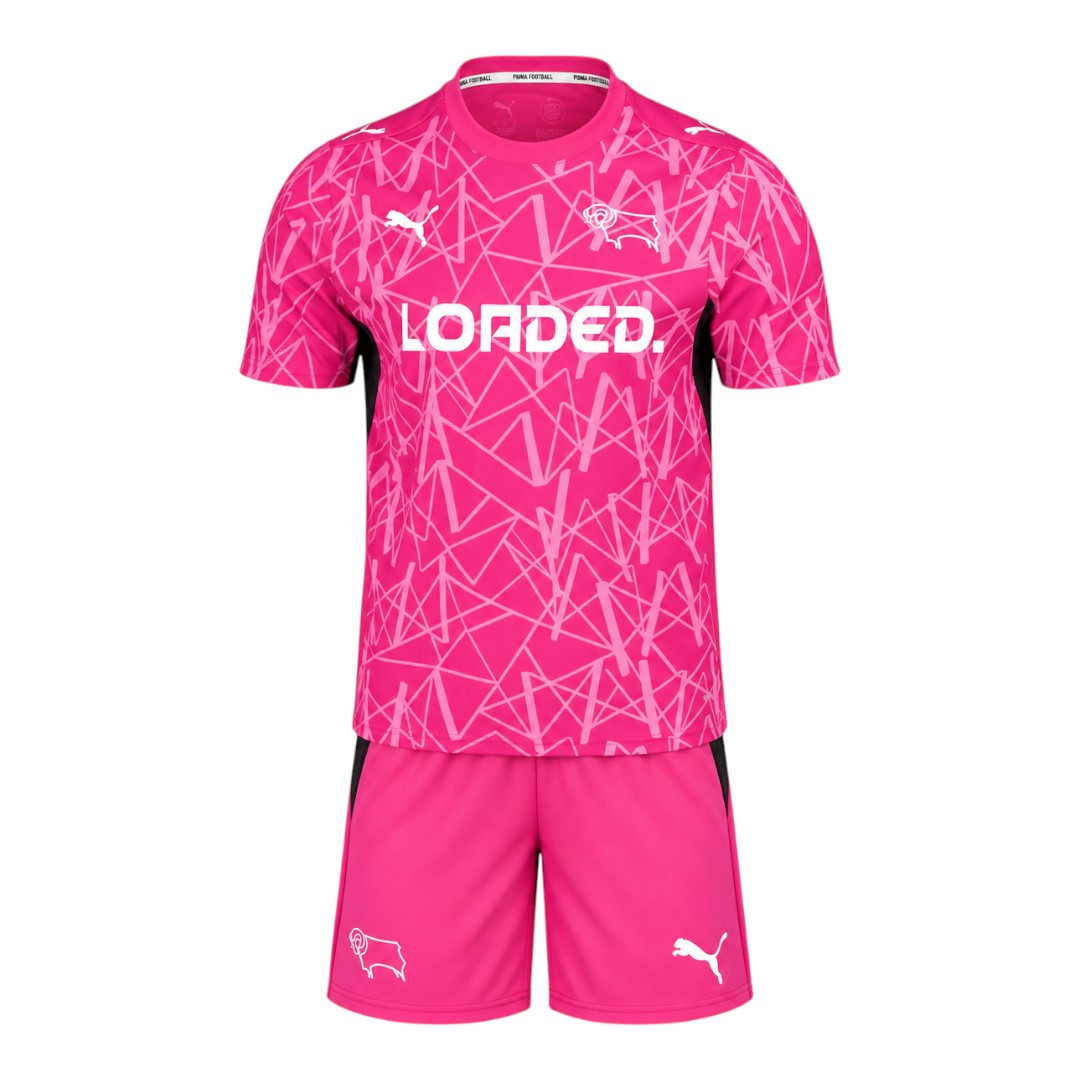 Derby County 26/27 Kid's Away Set