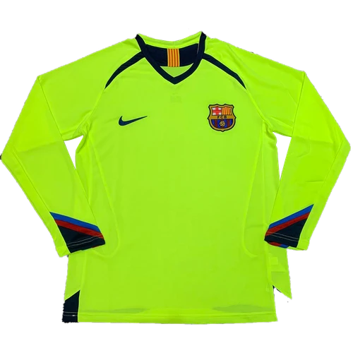 Barcelona 05/06 Men's Away Retro Long Sleeve Shirt