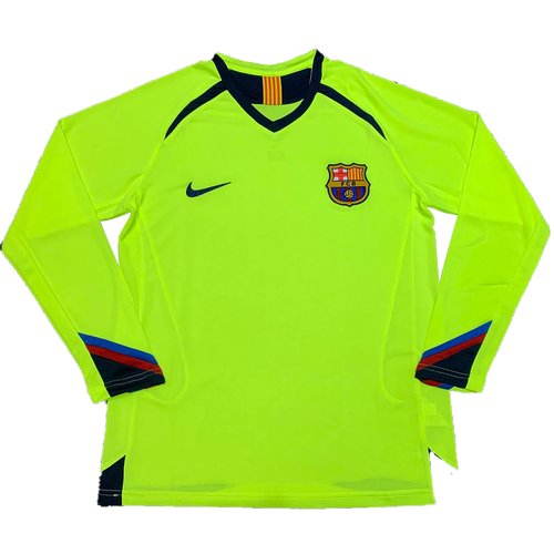 Barcelona 05/06 Men's Away Retro Long Sleeve Shirt