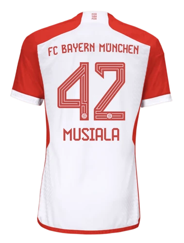 MUSIALA #42 Bayern Munich 23/24 Authentic Men's Home Shirt