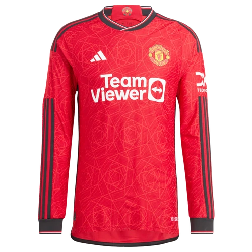 Manchester United 23/24 Men's Home Long Sleeve Shirt
