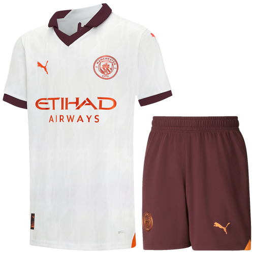 Manchester City 23/24 Kid's Away Shirt and Shorts