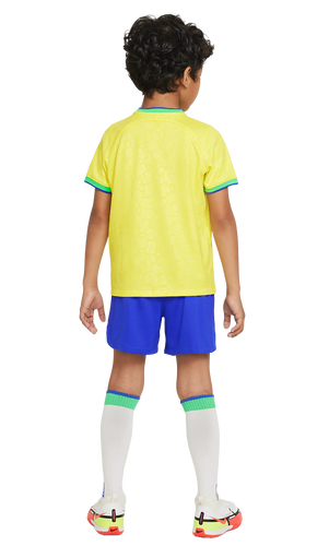 Brazil 2024 Kid's Home Shirt and Shorts