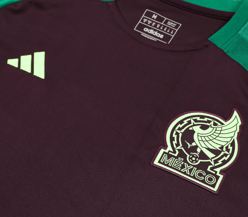 Mexico 2024 Men's Bordeaux Training Shirt